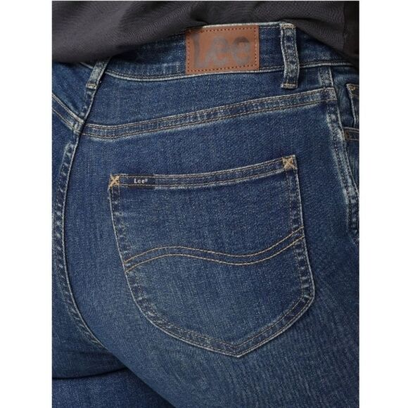 Lee Women's Kick Flare Denim Jeans Pants Size 10 M - Picture 8 of 10